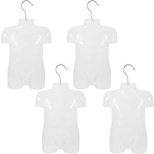 CHILDWEET 4Pcs Full Body Mannequin for Clothes Display for Clothing Showcases and Retail Use