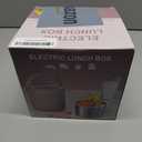 41oz Electric Lunch Box Food Heater 100W Heated Lunch Box for Adults 12V 24V 110V 220V Portable Food Warmer LunchBox Lonchera Elctrica Porttil for Car Truck Work Driver Christmas White Elephant Gift (Pink)