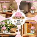 Crochet Sheep Gifts for Mom Christmas,I Wool Always Love Ewe are Best Mom Ever Gifts from Daughter Son,Funny Handmade Xmas Stocking Stuffers Gift Ideas for Step Bonus New First Time Mama Mother in Law