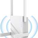 2025 WiFi Extender Signal Booster, WiFi Repeater Dual Band 5GHz/2.4GHz, 1200Mbps WiFi Booster with Ethernet Port Compatible for More Devices (white)