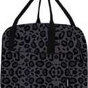 Lunch Bag Purple Cheetah Print