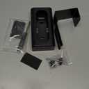 QIBOX Anti-Theft Video Doorbell Mount Compatible with Video Doorbell 4/3/3 Plus/2/1/(2020 Release), Adjustable No-Drill Mounting Bracket Wedge Adapter Holder Accessories for Home Rentals Office Room (Black)