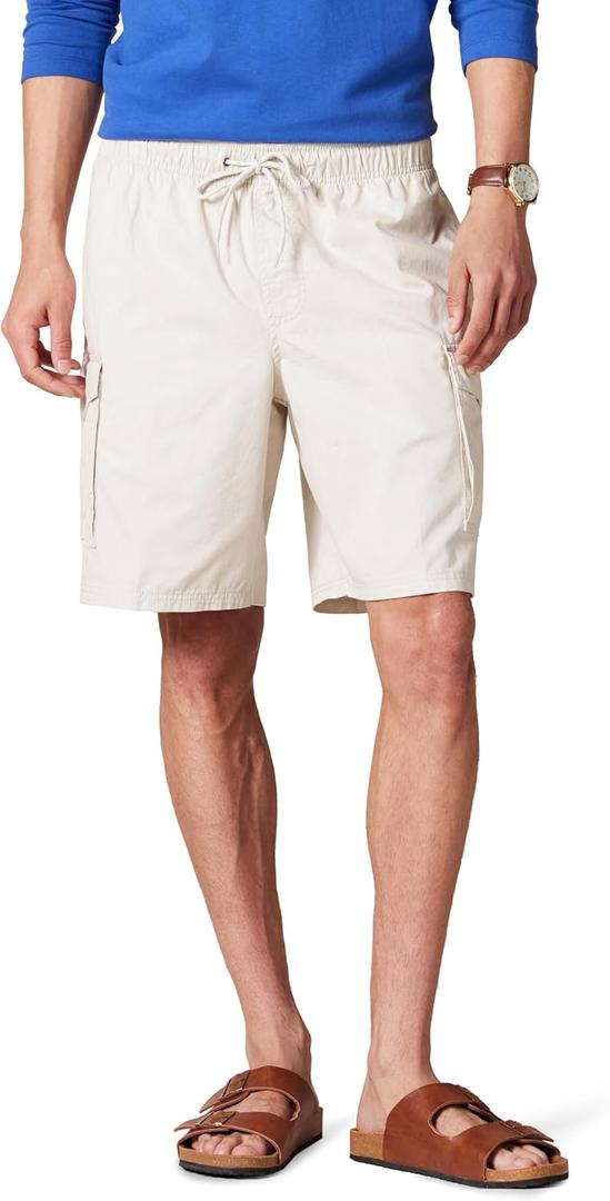 Amazon Essentials Men's 9" Elastic Waist Cargo Shorts (XX-Large)
