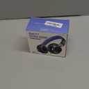 AILIHEN C8 Kids Headphones Wired, On-Ear Headphones with Microphone and Volume Control Foldable Corded Stereo 3.5mm Headset for School Teens Smartphones Chromebook Laptop Tablets Travel (Black Blue) (Medium)