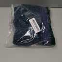 Dog Sweater Fleece Turtleneck Winter Dog Clothes for Dogs Girls Boy, Warm Fleece Puppy Pajamas Onesies, Pet Clothes Puppy Sweater Pjs, Doggy Jumpsuits Doggie Outfit, Dark Blue, Medium (Chest 17in )