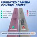 Miracase Magnetic for iPhone 17 Case, Compatible with MagSafe, Integrated Silicone Camera Control Cover, 3.0mm Thicken Shockproof Drop Protection Phone Case for 17,Blackcurrant