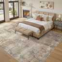 10x12 Area Rugs for Living Room, Washable Large Rug Soft Low Pile