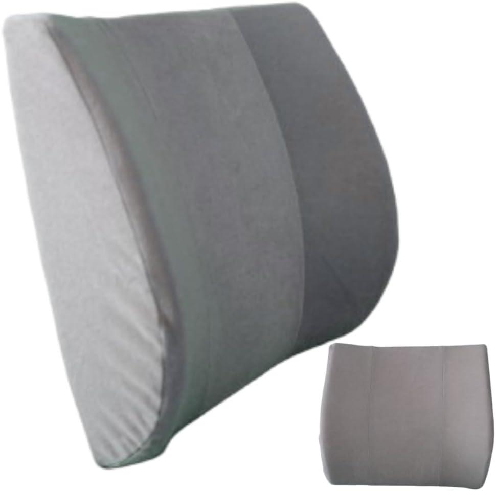 Orthopedic Back Cushion - Chiropractor-Designed Lumbar Support Pillow for Office Chair, Car, Home - High Resilience Foam, Ergonomic Design - Relieves Back Pain, Improves Posture