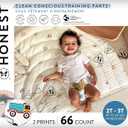 The Honest Company Clean Conscious Training Pants | Plant-Based, Sustainable Diapers | Rompin' & Stompin' + Diggin' It | Size 2T/ 3T (up to 34 lbs), 66 Count