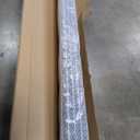 Monivi Black Wall Panels for Interior Decor 96x6.6in 8Pack WPC Wall Panel Waterproof Matte Finish Black 3D Accent Wall for Living Room Bedroom Hall Office, 33.6 sq.ft Coverage Slat Wall Paneling