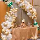 176PCS Champagne Bottle Balloons Balloon Garland Arch Kit, Happy New Year Years Decorations 2026, Balloon for Birthday Engagement Bachelorette Bride To Be Bridal Shower Party Decorations