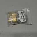Uenede 2PCS Brass 3/4" NPT Female to 1" Hose Barb Fittings Adapter Connector Include 2 Clamps for Water/Oil/Gas