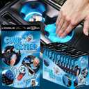 Cleaning Gel for Those Hard to Reach Places, Automotive Cup Holder Electronic Keyboard Office, Slime Gel Cleaner Dust Crumb Removal (Resealable Pouch, Blue, 3oz) 12 Pack