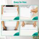 Trash Bags Compatible with Popur X5 Litter Box - with Elastic Band, Thickened Design for Popur X5 Self-Cleaning Cat Litter Box/Home Trash Bags (50 Pcs)
