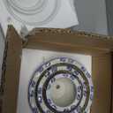 Blue and White Planters, Succulent Pots Ceramic Plant Pots Indoor with Drainage for Home Dcor - Set of 3 (Set of 3 (8"+6"+4.5" Diameter))