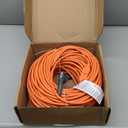 Outdoor Extension Cord 200 FT Waterproof, 16/3 Gauge Heavy Duty 3 Prong Extension Cord, 10A 1250W SJTW, ETL Listed, Great for Garden and Home, Orange