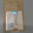 TOYOUTHS Braided Magnetic Band Compatible with Apple Watch Bands 38/40/41/42/44/45/46/49mm Women Men, Dressy Celtic Metal Stretchy Elastic Strap for iWatch Series 11 10 9 8 7 6 5 4 SE/Ultra 3 2 1 (Starlight/Rose Gold)