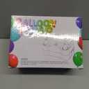 NuLink Balloon Pump Electric Portable Dual Nozzle Balloon Blower Pump Inflation for Decoration, Party (Blue, Yellow)