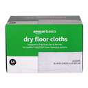 Amazon Basics Dry Sweeping Cloths to Clean Dust, Dirt, Pet Hair, Fits Swiffer Sweeper Mop Heads, 64 Count (Pack of 1)