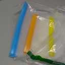 IDEATECH 20Pack Reusable Bags Dishwasher Safe, Leakproof Reusable Freezer Bags, BPA Free Healthy Food Storage Contaizers Sandwich Snack Baggies for Lunch Travel(8 Gallon 6 Quart 6 Snack,Colored) (Multicolor)