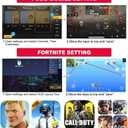 DELAM Mobile Game Controller for iPhone & Android, Pubg Mobile Controller with Cooling Fan, Phone Triggers for Gaming, Gaming Grip Joystick Gamepad Shoot Aim Keys for 4.7-6.5" Phone