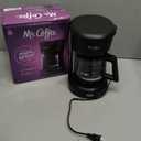 Mr. Coffee 5-Cup Mini Brew Switch Coffee Maker, Black