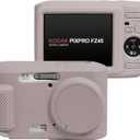 Easy Hood Case for Kodak PIXPRO FZ45, Soft Silicone Camera Case with Removable Lens Cover, Lightweight Protective Cover Sleeve, Custom Fit FZ45 Camera (Tiffany Grey)