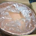 Set of 2-18 Inch Large Planter Set Includes a Pot with Round Drainage Holes and a Tray, Suitable for Tall Plants and Flowers. Extra-Large Outdoor Terracotta-Colored Plastic Planter