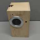 Parakeet Nesting Box Cockatiel Nesting Natural Pine Bird Nest Bird Breeding Box House Acrylic Transparent Bird Box with Detachable Wooden Board for Lovebirds Cockatiel Budgie Conure Parrot L (L(10.6*5.9*5.9inch))