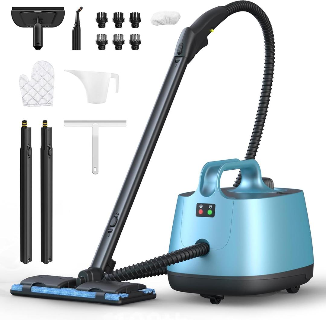 High Pressure Steam Cleaner, 60PSI Heavy Duty 293°F Multipurpose Steam Mop