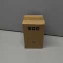 Makeup Brush Holder, 2 Tier Clear Cosmetic Tools Organizer, Round Makeup Organizer for Vanity Countertop (Milky White)