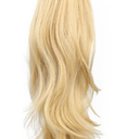 Ponytail Extensions, Blonde Ponytails Extension 22" Synthetic Claw Clip in Pony Tail Hair Extention Halloween Fluffy Hairpiece for Women Daily Use
