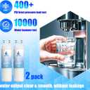 WF3CB Water Filter Replacement - Compatible with Frigidaire WF3CB, PureSource 3, 706465, 242086201, 242069601, PS3412266, AP4567491 Water Filter Replacement, Height 9 Inches, 2 Pack