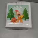 5FT Christmas Inflatable Gingerbread Man & Dog Outdoor Decoration, Christmas Funny Blow Up Yard Decoration, Built-in LED Lights Inflatables Xmas Holiday Décor for Indoor Lawn Garden