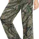 Men Women Pajama Pant Lounge Pajama Bottoms Elastic Waistband Sleepwear PJs Sleep Pants (Green, L)