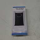 KEEPJOY XL Black Door Hanging Laundry Hamper, Large Size 36.5X22.5 inch Hanging Laundry Bag with Large Opening and 2 Strong Hooks for Whole Family Dirty Clothes