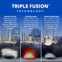 SmoothSpine Triple Fusion Back Massager - The Official Smooth Spine Massager with Heat - Design to Support Lower Back Comfort, Relaxation Device for Home Use (Triple Fusion Back Massager)