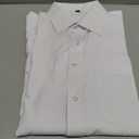 JEMITOP Men's Stretch Regular Fit Long Sleeve Dress Shirts Lightweight Business Casual Button Down Shirts with Pocket (White) S