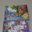300 Piece Puzzles for Adults,Vintage Lake House Jigsaw Puzzle for Adults Kids Elderly,Large Piece Tree Puzzle for Kids Age 8-10 10-12,Challenging Landscape Puzzle,Family Game Great Gift 20.5x15in