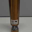 Electric Salt or Pepper Grinder - Battery Operated Ceramic Burr Peppermill Shaker - Automatic Copper Steel Grinders - Mill With LED Light by Epar