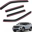 in-Channel Rain Guards Compatible with 2020-2026 Ford Explorer
