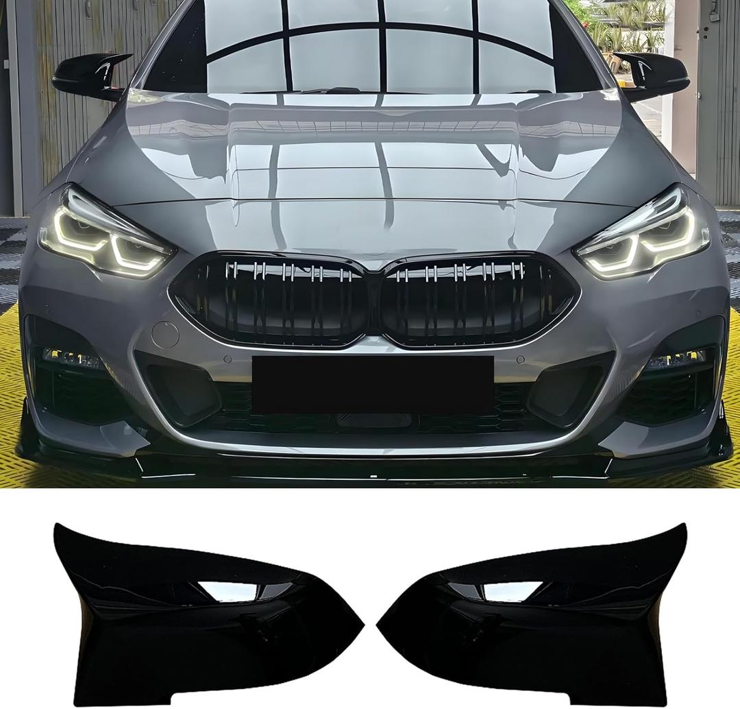 Mirror Caps Gloss Black Compatible with BMW X1 F48 2016-2022, X2 F39 2018-2023, F40 F44 2019-2024, Z4 G29 2019-2023 Models Rearview Side Wing Mirror Cover Caps (For F39 F40 F44 F48 G29)