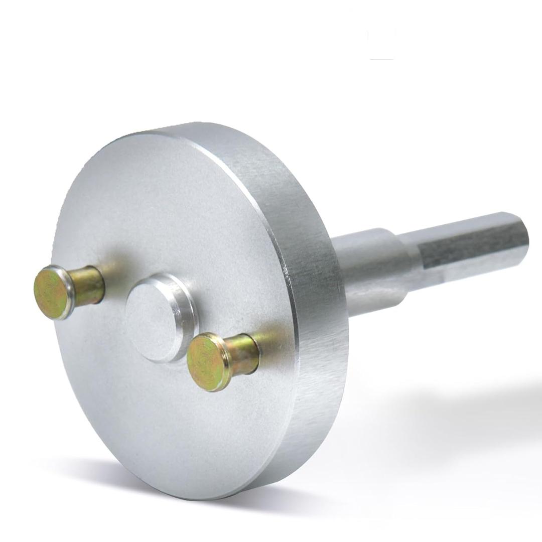 Sealant Mixer Compatible with SEMKIT Sealant Tubes, 1/4" Shank Sealant Mixer for Sealant Tubes, Sealant Mixer for Drill Aviation with 2 Threaded Dowels