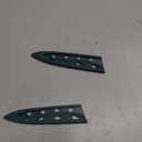 3Pcs Plastic Safety Knife Cover Sleeves for 5" Paring Knife, Chopping Knife Guard Blade Protector Universal Knife Sheath for Kitchen Bar