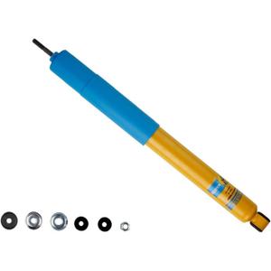 Bilstein 24-186056 Single 4600 Series Rear 46mm Monotube Shock fits 2005 2015 Tacoma Base & Pre Runner 4WD - Improves Ride Quality, Handling & Comfort