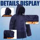 RainRider Rain Jacket Pants Suits for Men Women Waterproof Lightweight Rain Gear Workwear
