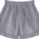 Girls Shorts Cute Summer Graphic Elastic Waist Drawstring Casual Cotton SweatShorts