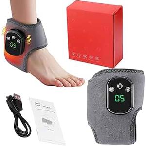 SHANVISTA Foot Renew Triple Method Massager - Cordless Heated Foot Massager with 5 Heat & 3 Vibration for Pain Relief & Relaxation, Portable for Home, Office, Travel - Ideal Gift