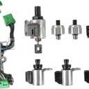 JF011E RE0F10A CVT Transmission Solenoid Kit, Compatible with Altima Rogue Sentra Caliber 2.0L 2.4L 2.5L, Automotive Transmission Solenoids Valve Sensor Replace Part