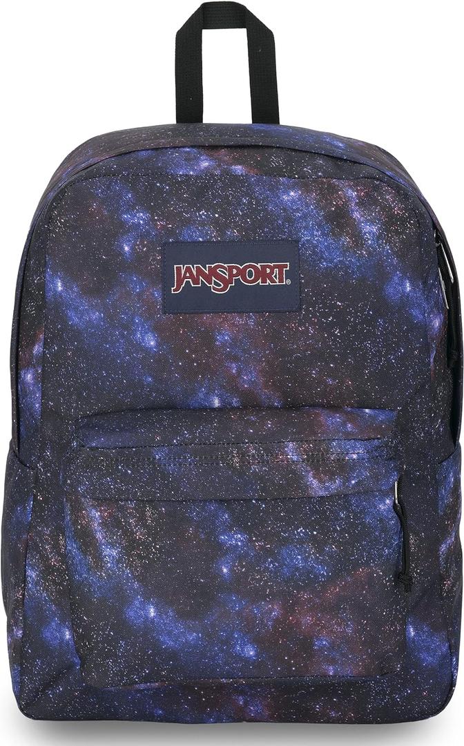 JanSport SuperBreak One Backpacks - Durable, Lightweight Bag with 1 Main Compartment, Front Utility Pocket with Built-in Organizer - Premium Backpack, Night Sky JanSport SuperBreak One Backpacks - Durable, Lightweight Bag with 1 Main Compartment, Front Utility Pocket with Built-in Organizer - Premium Backpack, Night Sky